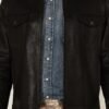 Solid-Black-Trucker-Leather-Jacket-03