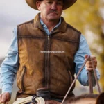 Men's Genuine Suede Leather Pecos Vest