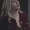 The Ranch Abbys Burgundy Denim Jacket (2)
