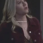 The Ranch Abby's Rugged Burgundy Denim Jacket