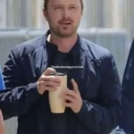 Westworld Season 3 Aaron Paul Vintage Blue Jacket
