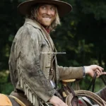 Yellowstone 1883 Ennis Cowboy Brown Fringe Leather Jacket