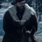 Yellowstone 1883 James Dutton Rustic Brown Fur Coat