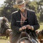 Yellowstone 1883 Shea Brennan Grey Wool Coat