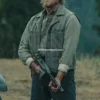 Yellowstone 1923 Banner Creighton Grey Vest