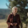Yellowstone 1923 Cara Dutton Brown Coat