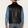 Men’s Zip-Up Western Vest