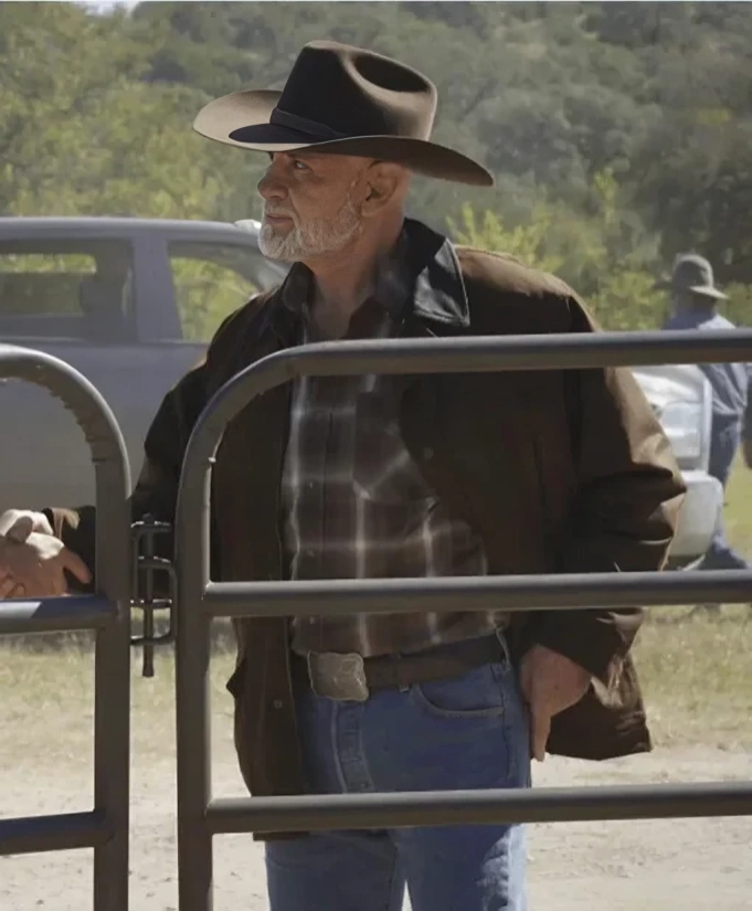 mitch-pileggi-walker-2021-brown-cotton-jacket