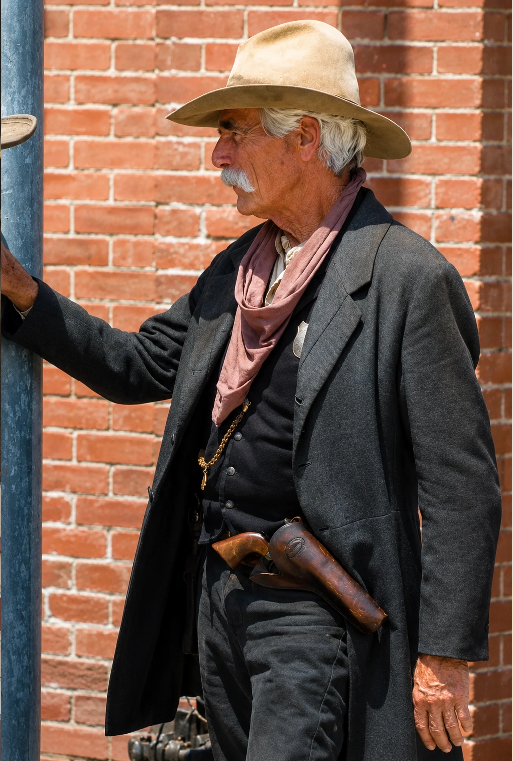 Yellowstone 1883 Shea Brennan Grey Coat