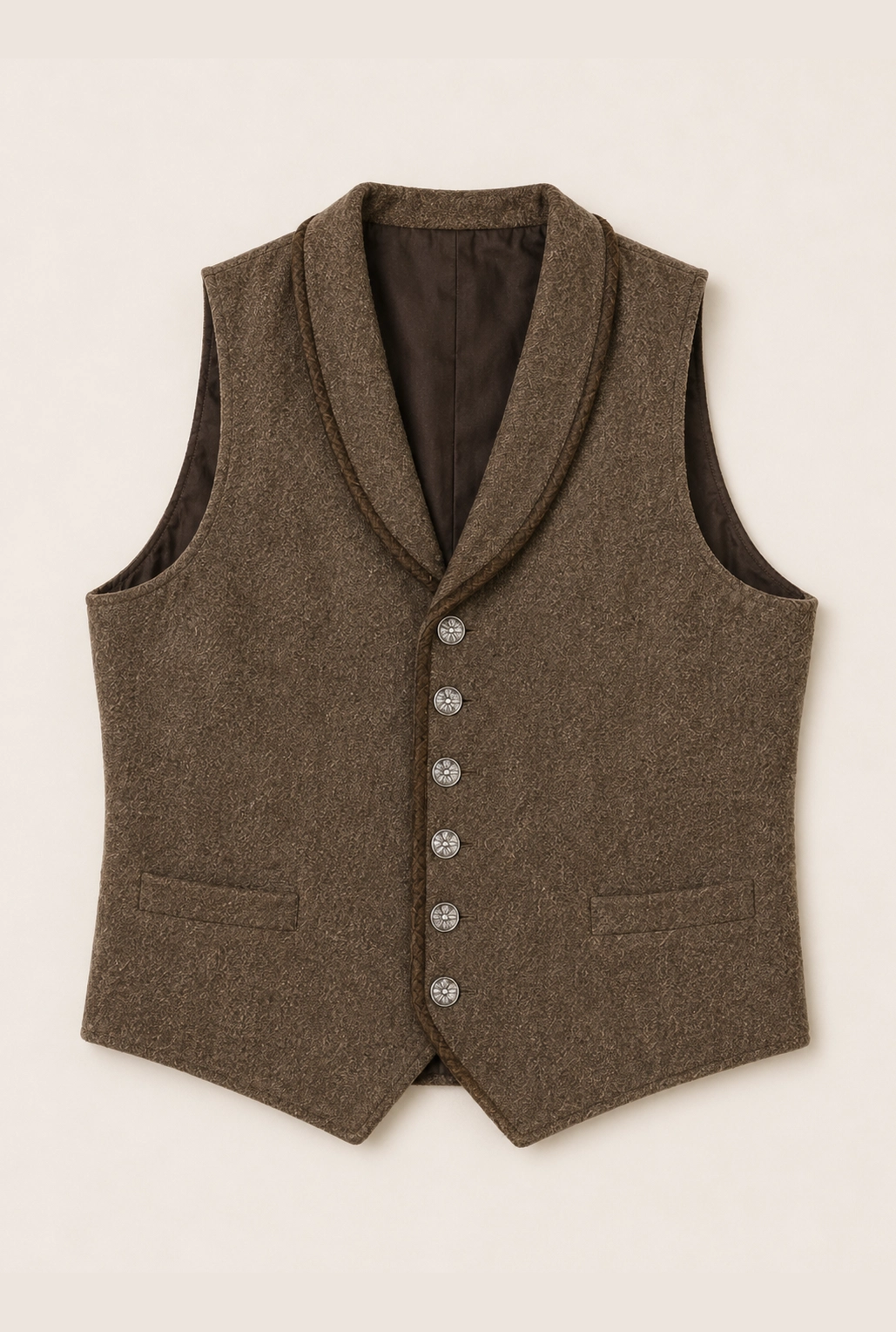 Yellowstone Season 1 James Dutton 1883 Beige Vest