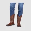 Comfortable High-Leg Pointed Retro Western Cowboy Boots for Men (2)