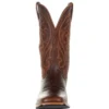 Men’s PU Leather Western Motorcycle Boots with Totem Pattern (3)