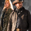 Rip Wheeler Cotton Jacket + Beth Dutton Pink Coat - Yellowstone Costume (1)