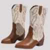 Vintage Western Women’s Leather Pointy Heel Boots (3)