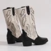 Vintage Western Women’s Leather Pointy Heel Boots (5)