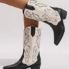 Vintage Western Women’s Leather Pointy Heel Boots (6)