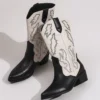Vintage Western Women’s Leather Pointy Heel Boots (7)