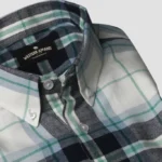 Timberline Blue-Green Plaid Flannel Shirt