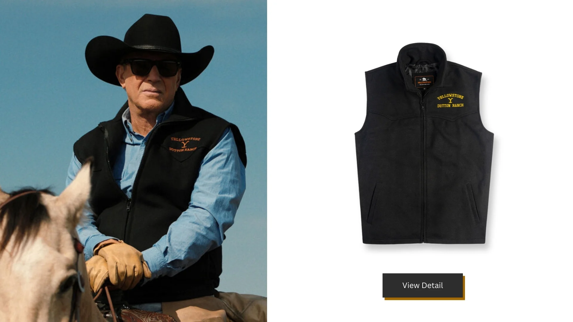 Yellowstone John Dutton Vest-The Western Apparel