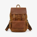 Artisan Tan Leather Trekker Backpack
