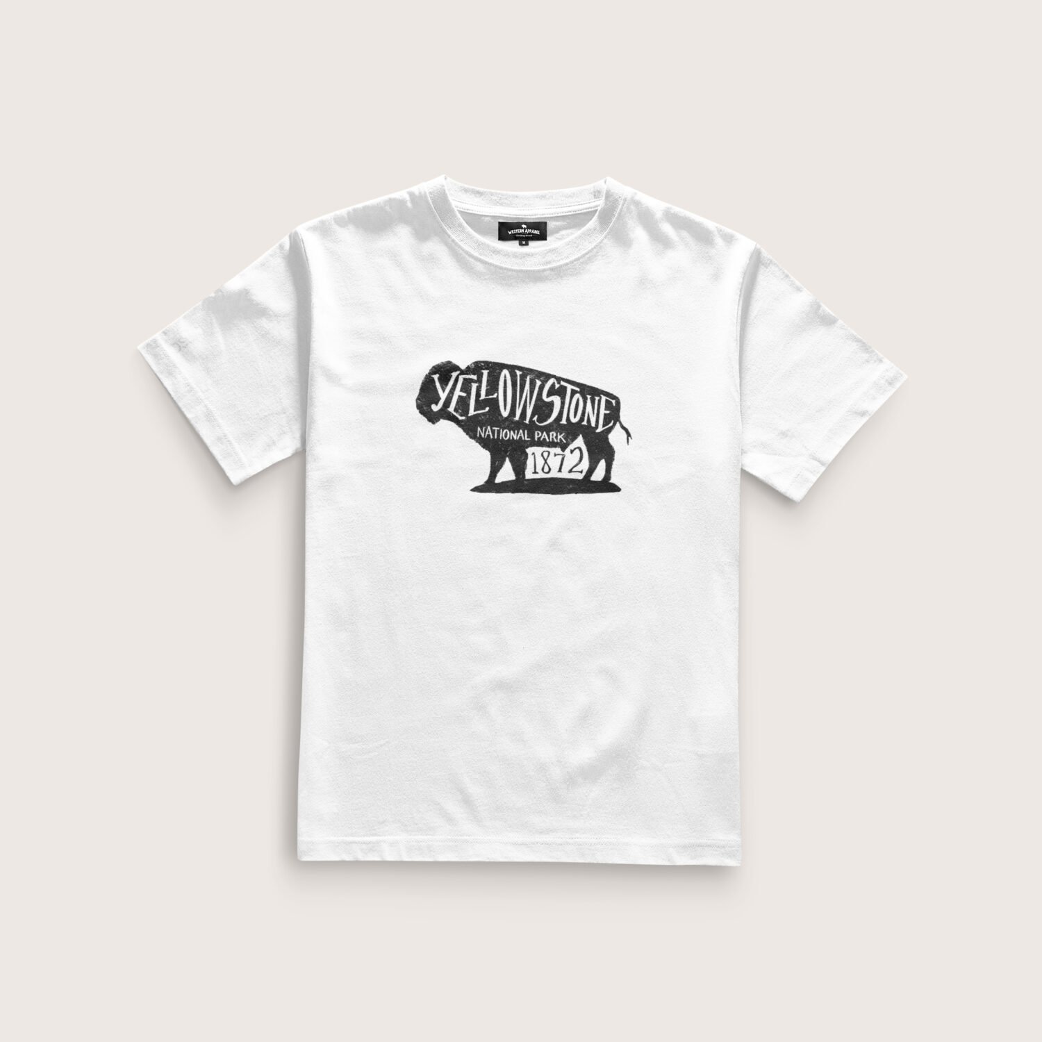 Yellowstone National Park 1872 White Tee-Shirt - Image 2