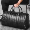 Cityscape Leather Weekender Duffel (1)