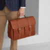 Classic Heritage Leather Briefcase (3)