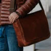 Elite Nomad Leather Messenger Bag (1)