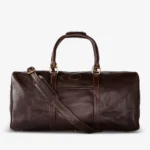 Expedition Leather Zip-Top Duffel