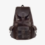 Explorer Brown Leather Hiking Backpack