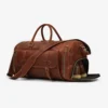 Luxury Full-Grain Leather Weekender (3)