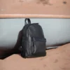 Murphy Black Mini Leather Backpack (2)