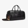Premium Black Travel Leather Duffle (2)