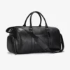 Premium Black Travel Leather Duffle (3)