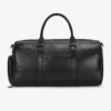 Premium Black Travel Leather Duffle (4)