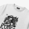 Rodeo Ride Like A Cowgirl Western Girl White T-Shirt (2)