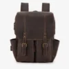 RusticBrownLeatherTravelBackpack_1
