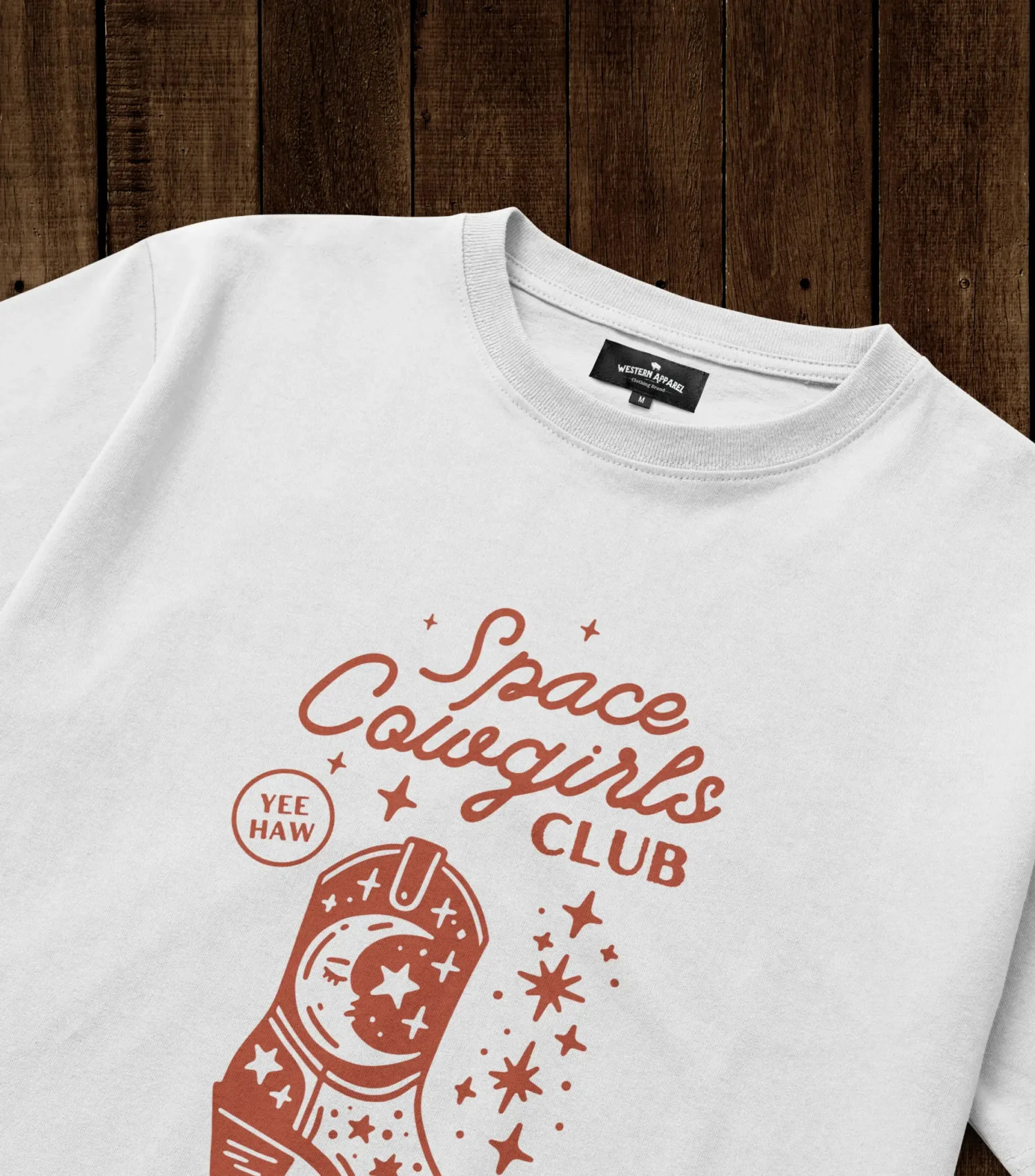 Space Cowgirls Club The Western Apparel T-Shirt (2)