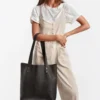 The Classic Leather Shopper Tote Bag (1)