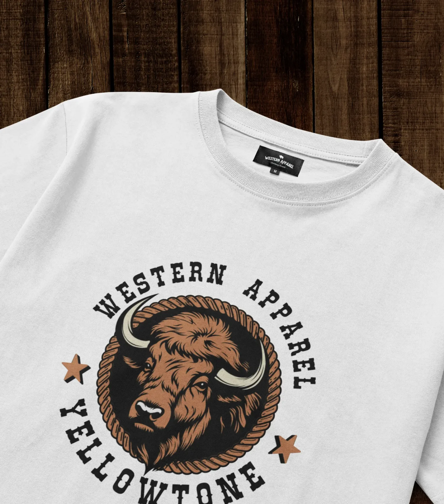 The Western Apparel T-Shirt Closeup (1)