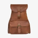 Trailblazer Tan Leather Backpack