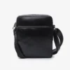 Traveler's Black Leather Crossbody Pouch (4)