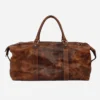 Vintage Charm Leather Duffle Bag (3)