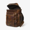 Vintage Chestnut Leather Rucksack (2)