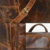 Vintage Chestnut Leather Rucksack (3)