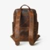 Vintage Chestnut Leather Rucksack (4)