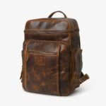 Vintage Chestnut Leather Rucksack