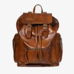 Vintage Wanderer Leather Backpack