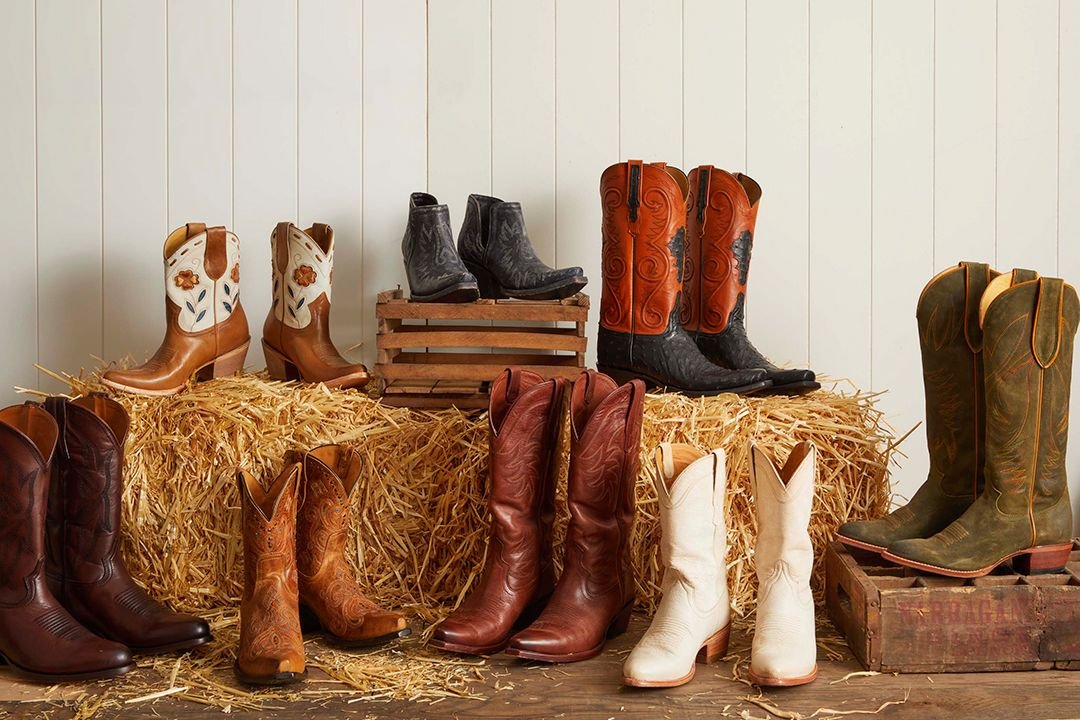western leather boot
