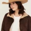Canyon Trail Shearling Suede Jacket – Rustic Winter Western (1)